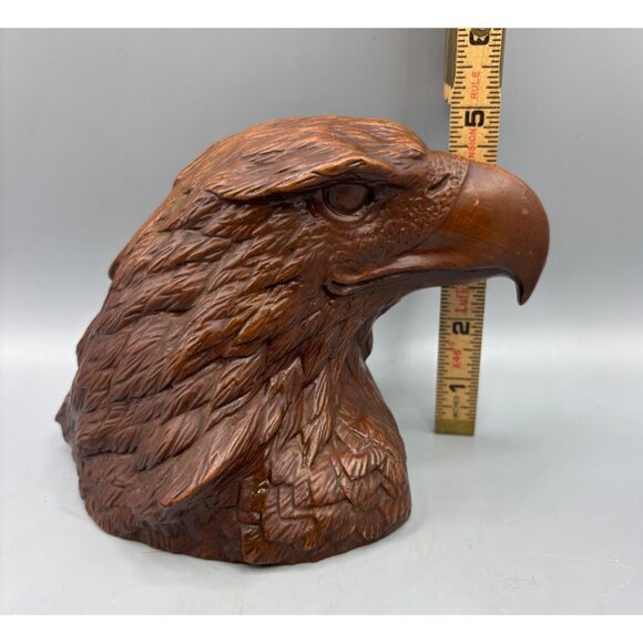 Vtg Red Mill Bald Eagle Head Bust Figurine‎ 1990 Patriotic - Picture 6 of 6